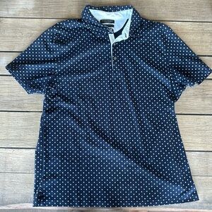Banana Republic Mens Navy XL Luxury Touch Polo